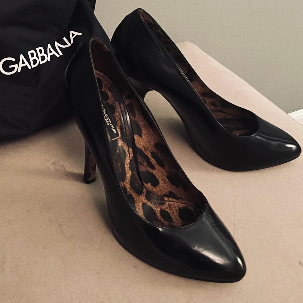 Dolce & Gabbana Patent leather heels